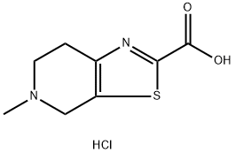 5-Methyl-4,5,6,7-tetrahydrothiazolo[5,4-c]pyridine-2-carboxylic acid hydrochloride