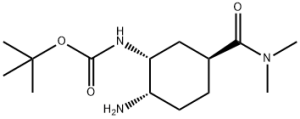 Tert-butyl(1R, 2S, 5S)-2-amino-5-((dimethylamino)carbonyl)cyclohexylcarbamate